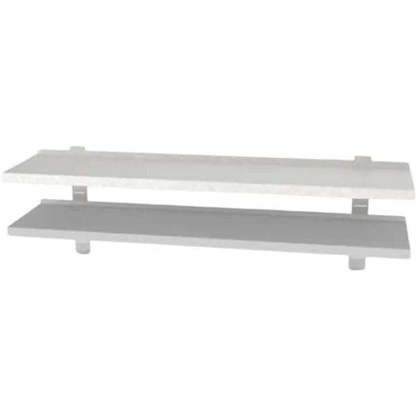 Modul Două Polițe De Perete Cu Suport Reglabil - Kraftinox